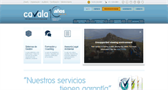 Desktop Screenshot of cavala.es