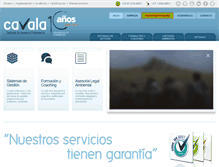 Tablet Screenshot of cavala.es